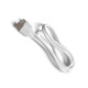 Мережевий зарядний пристрій (адаптер) 2в1 WALKER WH-27 2USB / 2.1A + Data Cabel USB to Type-C white