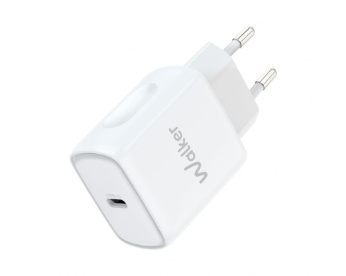 Мережевий зарядний пристрій (адаптер) WALKER WH-64 PD_25W white TPS-2710000331803 2710000331803