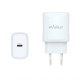 Мережевий зарядний пристрій (адаптер) 2в1 WALKER WH-64 PD_25W + Data Cable Type-C to Type-C white TPS-2710000331780 2710000331780