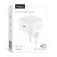 Мережевий зарядний пристрій (адаптер) WALKER WH-84 PD_40W Dynamic Power white TPS-2710000343462 2710000343462