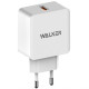 Мережевий зарядний пристрій (адаптер) WALKER WH-25 QC3.0 / 1USB / 2.4A white