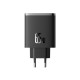 МЗП Baseus Cube Pro Fast Charger 2C+U 65W Black P10152301113-00 дефект пакування mag-2000001590621132556