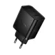 МЗП HOCO N75 Grande 65W (2C1A) charger(EU) Black mag-6942007667784153104