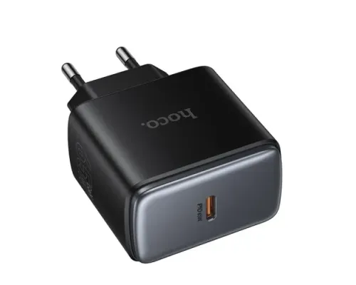 МЗП HOCO C159A Upgrade single-port PD65W charger Black mag-6942007671989153115