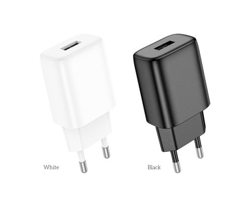 МЗП HOCO C134A Solid single port charger Black mag-6942007621298138122