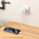 МЗП HOCO C147A Charm PD20W+QC3.0 charger White mag-6942007630276142746