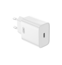 МЗП XO CE15 (EU) PD20W USB-C fast charging charger Білий mag-6920680846238137492