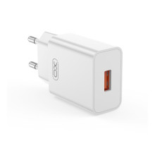 МЗП XO L127 USB-A QC18W Fast Charging Charger Білий mag-692068084692457243