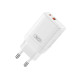 МЗП XO CE16 (EU) 45W gallium nitride fast charger(1USB-C 45W+1USB-A 22.5W) Білий mag-6920680849307140647