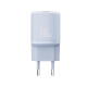 МЗП XO L157(EU) QC3.0 18W charger with TYPE-C cable (NB103) Синій mag-692068085936860192