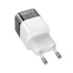 МЗП HOCO C125A Transparent tribute single-port PD20W charger Black/White mag-6931474798336139061