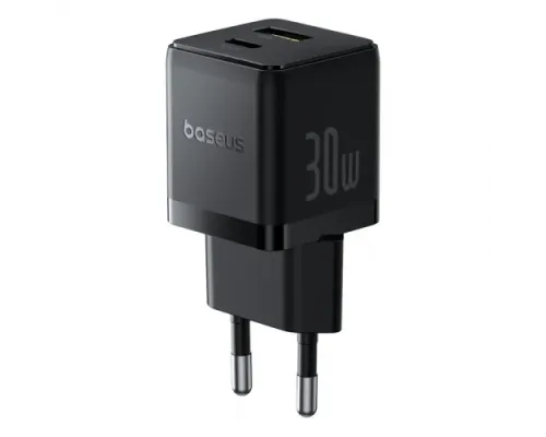 МЗП Baseus Palm Type-C+USB 30W Black P1011160A113-00 дефект пакування mag-2000001588291147044