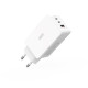МЗП XO CE13 (EU) 65W GaN tech fast charging (2USB-C 65W/1USB-A 22.5W) Білий дефект пакування mag-2000001612989140307