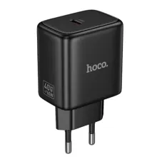 МЗП Hoco N83 Profit PD40W (1USB-C) Black mag-6942007677332153373