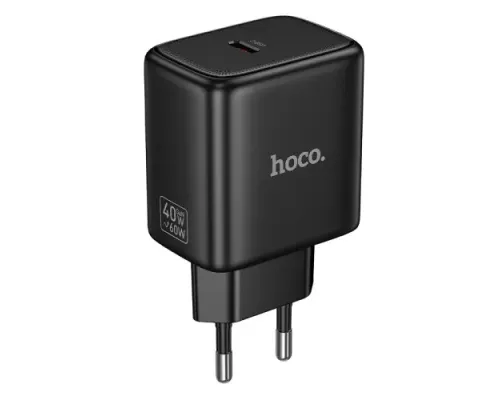 МЗП Hoco N83 Profit PD40W (1USB-C) Black mag-6942007677332153373