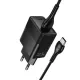 МЗП HOCO CS111A Lounge single-port 22.5W multi-protocol charger set Type-C EU Black mag-6942007680363153879