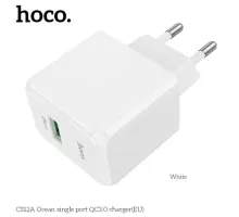 МЗП HOCO CS12A Ocean single port QC3.0 charger White mag-6942007603690151380