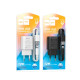 МЗП HOCO C134A Solid single-port charger + Lightning cable Black mag-6942007621311142602