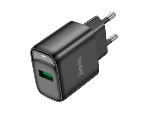 МЗП HOCO C140A Smart single port QC3.0 charger 18W (QC/FCP/AFC) Black mag-6942007627788151543