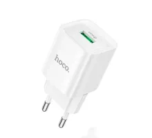 МЗП HOCO C145A Charm single port QC3.0 charger White mag-6942007630214152405