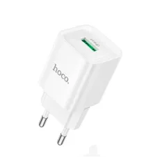 МЗП HOCO C145A Charm single port QC3.0 charger White mag-6942007630214152405