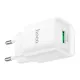 МЗП HOCO C145A Charm single port QC3.0 charger White mag-6942007630214152405