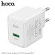 МЗП HOCO CS17A Wish single port 22.5W multi-protocol charger(EU) Black mag-6942007638401143491