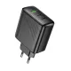 МЗП HOCO CS26A Article PD45W(2C1A) charger(EU) black mag-6942007639811144446