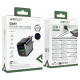 МЗП ACEFAST A114 PD25W GaN charger (USB-A+USB-C) with digital display Black mag-6974316284437153750