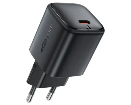 МЗП ACEFAST A136 PD40W mini GaN USB-C fast charger Black mag-6974316286233153816