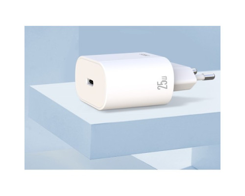 МЗП XO L91 25W TYPE-C fast charger Білий mag-692068082422919188