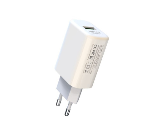 МЗП XO L85D (EU) QC3.0 18W with micro cable (NB111) білий mag-6920680824991134572