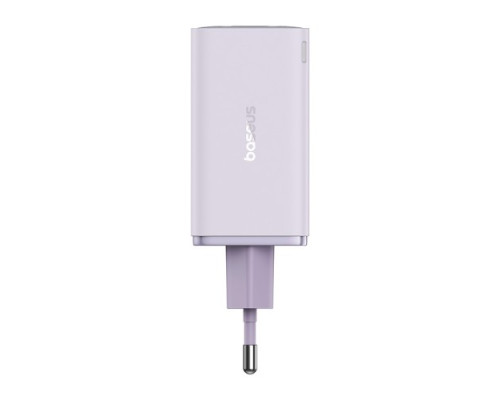 МЗП Baseus GaN6 Pro Fast 2C+2U 65W Cable Type-C to Type-C 1m Purple P10162701533-00 mag-6932172644468135310