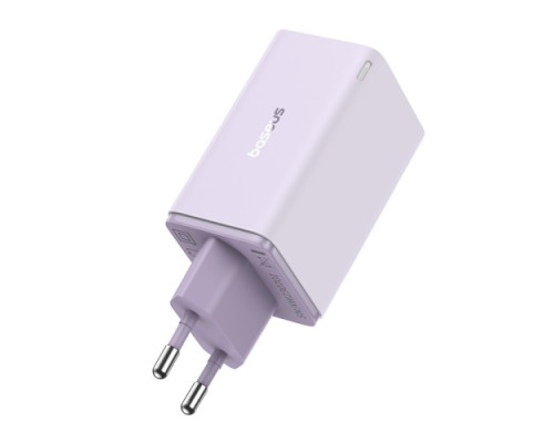 МЗП Baseus GaN6 Pro Fast 2C+2U 65W Cable Type-C to Type-C 1m Purple P10162701533-00 mag-6932172644468135310