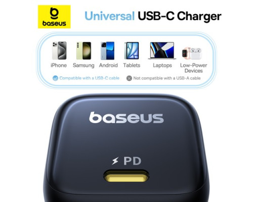 МЗП Baseus PicoGo GaN Fast Charger 1C 45W Black P10176800123-00 mag-6932172678364135475