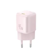МЗП Baseus PicoGo GaN Fast Charger 1C 45W Pink P10176800413-00 mag-6932172678395147485