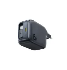 МЗП Baseus EnerCore CJ11 Fast Charger with Retractable Cable 2C 45W EU Black E0120G00 mag-6932172695484147495