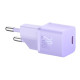 МЗП Baseus GaN5 Fast Charger(mini) 1C 20W EU Purple CCGN050105 mag-6932172625344134259