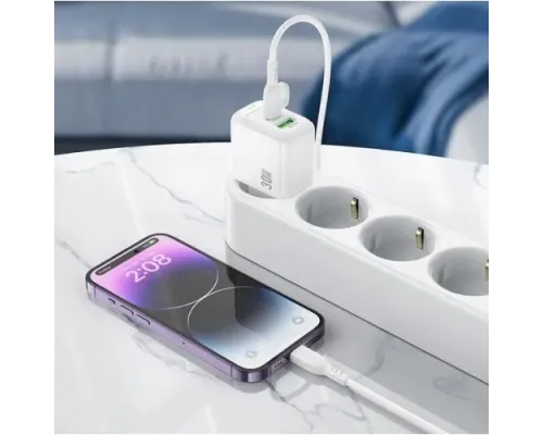 МЗП BOROFONE BAS45A Potential PD30W+QC3.0 (1C1A) білий mag-6941991113871146042