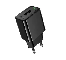 МЗП HOCO CS91A Leader single-port charger(EU) 2,1A Black mag-6942007670975153106