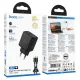 МЗП Hoco N83 Profit PD40W (1USB-C) + кабель Type-C to Type-C Black mag-6942007677356153374