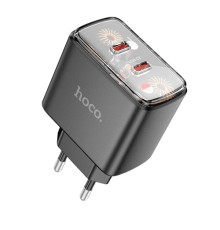 МЗП HOCO CS43A Smart PD45W(2C) charger Black mag-6942007620826138646