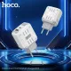 МЗП HOCO C136A Rock PD45W(1A1C) charger White mag-6942007627283144029