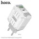 МЗП HOCO C136A Rock PD45W(1A1C) charger White mag-6942007627283144029