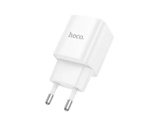 МЗП HOCO C146A Charm single port PD20W charger White mag-6942007630245152406