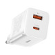 МЗП Baseus Super Si Pro Quick Charger C+U 30W EU White CCSUPP-E02 mag-695315620635956194