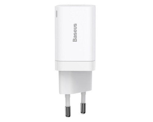 МЗП Baseus Super Si Pro Quick Charger C+U 30W EU White CCSUPP-E02 mag-695315620635956194