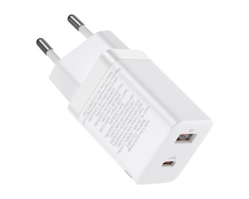 МЗП Baseus Super Si Pro Quick Charger C+U 30W EU White CCSUPP-E02 mag-695315620635956194