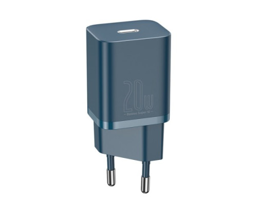 МЗП Baseus Super Si Quick Charger 1C 20W EU Blue CCSUP-B03 mag-6953156230019135391
