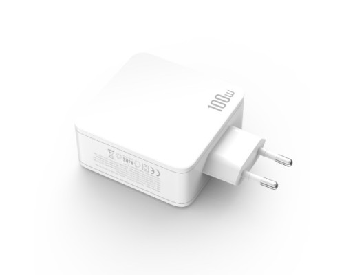 МЗП XO CE14 (EU) 100W GaN tech fast charging (2USB-C 100W/1USB-A 18W) Білий mag-692068084429619253